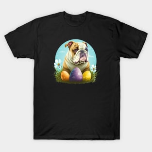 Easter Bulldog T-Shirt